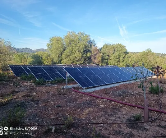 Instalación solar en Sant Llorenç